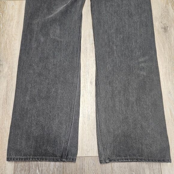 Levi’s Vintage Y2K 514 Slim Straight Button Pocket Grey Washed Denim Men’s 34 - Picture 6 of 12